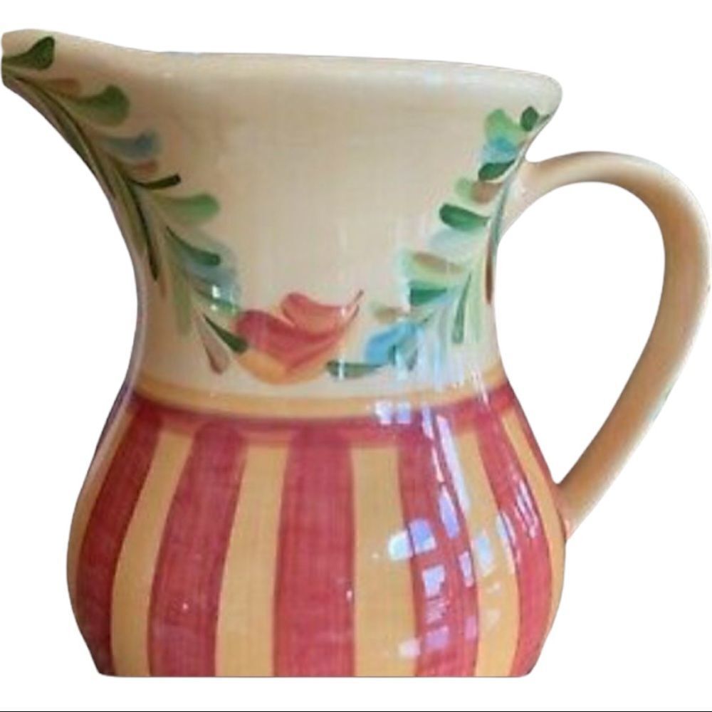 Southern Liv. at Home-Yellow Gail Pittman Pitcher